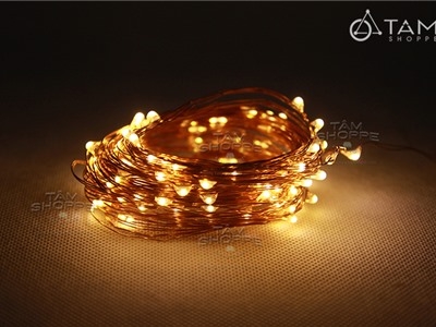 Dây đèn Led đom đóm Fairy Light màu Vàng ấm